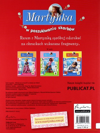 Martynka w poszukiwaniu skarbów. Spróbuj odszukać [KSIĄŻKA]