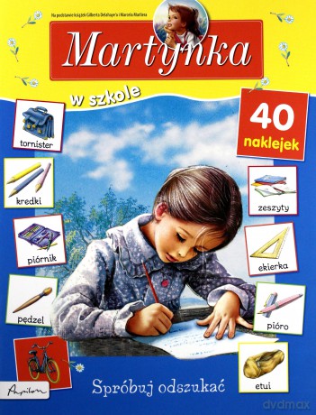 Martynka w szkole. Spróbuj odszukać [KSIĄŻKA]