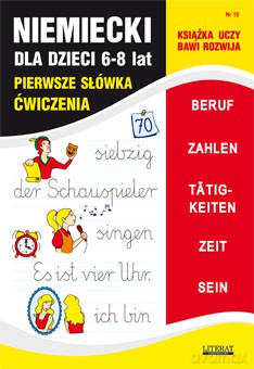 Niemiecki dla dzieci. Pierwsze słówka ćwiczenia zeszyt 10 - Monika Von Basse [KSIĄŻKA]