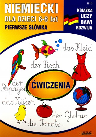 Niemiecki dla dzieci. Pierwsze słówka zeszyt 13 - Monika Von Basse [KSIĄŻKA]
