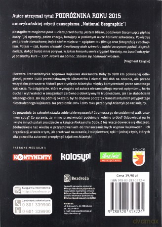 Olo na Atlantyku. Kajakiem przez ocean - Aleksander Doba [KSIĄŻKA]
