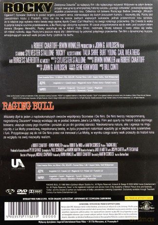 Rocky / Wściekły Byk [2DVD]