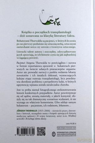 Pacjenci - Jurgen Thorwald [KSIĄŻKA]