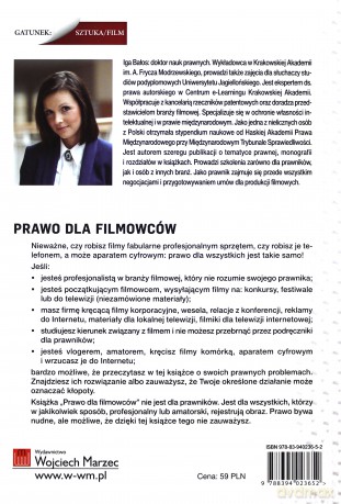 Prawo dla filmowców - Iga Bałos [KSIĄŻKA]
