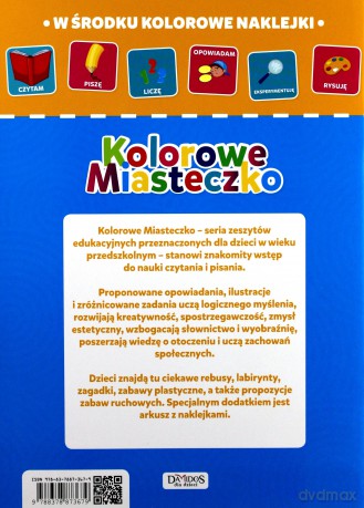 Przygoda w autobusie. Kolorowe Miasteczko [KSIĄŻKA]