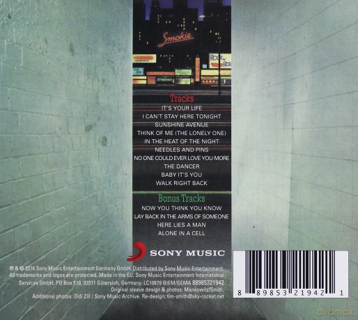 Smokie: Bright Lights and Back Alleys (New Extended Version) [CD]