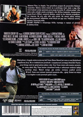 Speed / Szklana pułapka [2DVD]