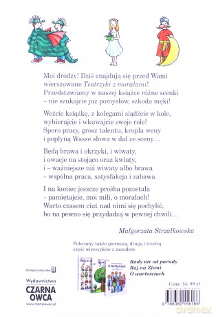 Teatrzyki z morałem czyli rady nie od parady IV - Małgorzata Strzałkowska (twarda) [KSIĄŻKA]