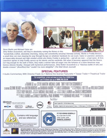 Dirty Rotten Scoundrels [Blu-Ray]