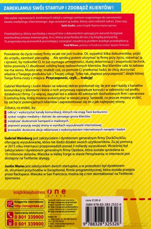 Trakcja czyli złap przyczepność. Jak każdy startup może osiągnąć szybki wzrost - Gabriel Weinberg [KSIĄŻKA]