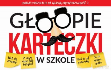 W szkole. Głoopie karteczki - Krzysztof Żywczak [KSIĄŻKA]