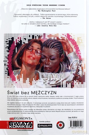 Y ostatni z mężczyzn. Ygrek (Tom 3) - Brian K. Vaughan (twarda) [KOMIKS]