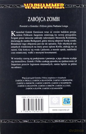 Zabójca Zombi. Przygody Gotreka i Felixa - Nathan Long [KSIĄŻKA]