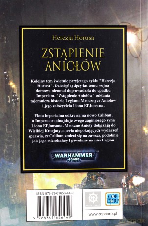 Zstąpienie aniołów. Herezja Horusa - Dan Abnett [KSIĄŻKA]