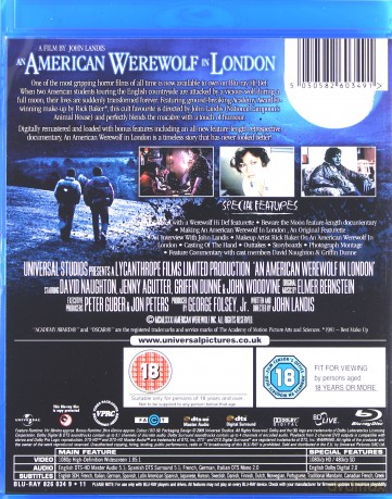 An American Werewolf in London [Blu-Ray]