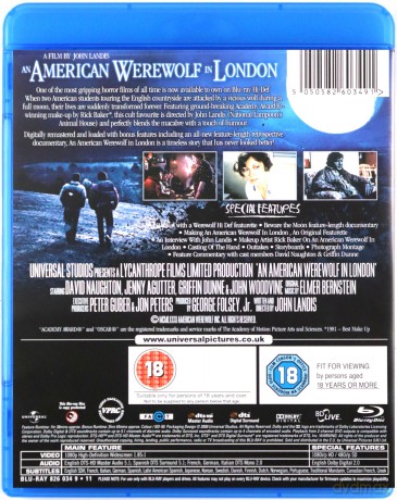 An American Werewolf in London [Blu-Ray]