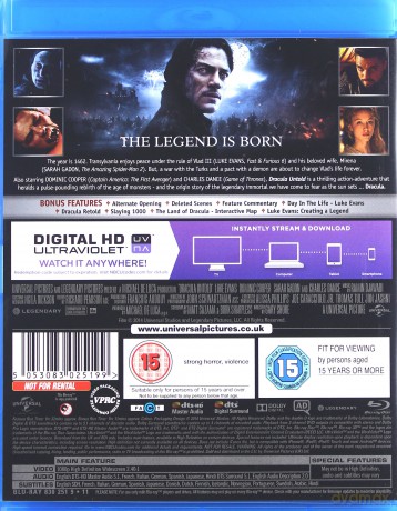Dracula Untold [Blu-Ray]