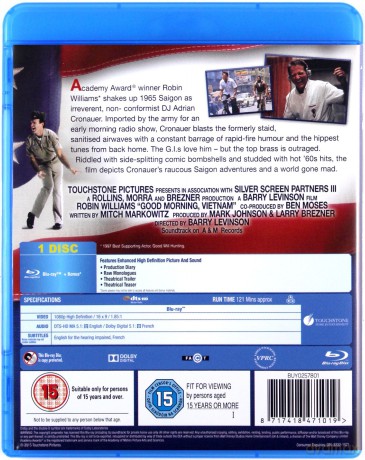 Good Morning Vietnam [Blu-Ray]