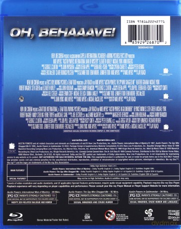 Austin Powers: Triple Feature [3Blu-Ray]