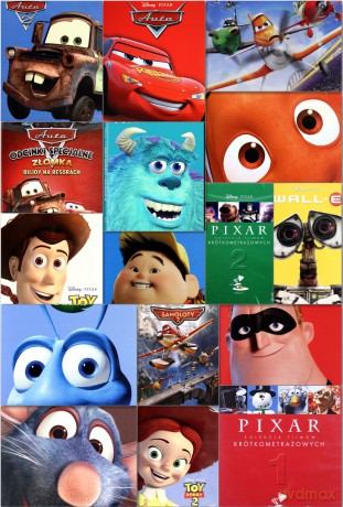 Disney Pixar Wielka kolekcja: Gdzie jest Nemo / Auta / Auta 2 /  Złomka bujdy na resorach / Samoloty Toy Story / Toy Story 2 / Potwory i spółka / Iniemamocni / Ratatuj / Wall-E / Odlot / Dawno temu w trawie / Kolekcja Krótkometrażówek Pakiet [16DVD]