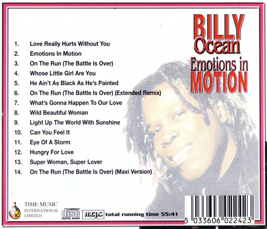 Billy Ocean: Emotions in motions [CD]