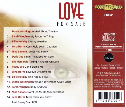 Love for sale [CD]