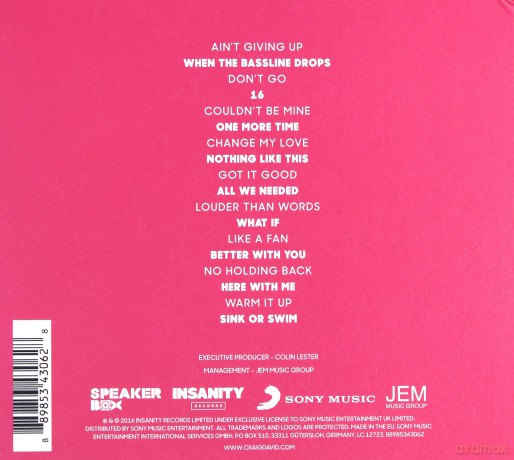 Craig David: Following My Intuition (Deluxe) [CD]