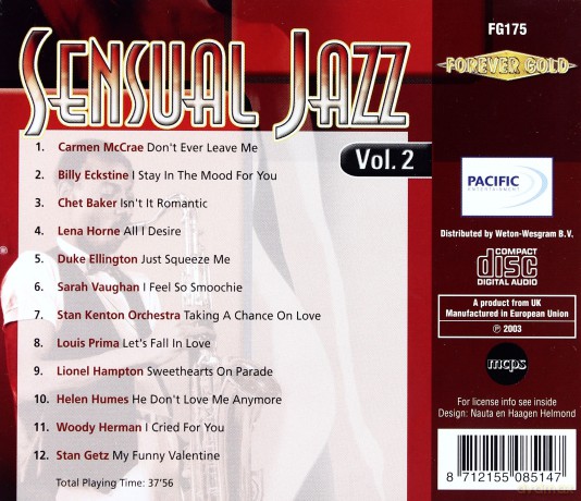 Sensual Jazz vol. 2 [CD]