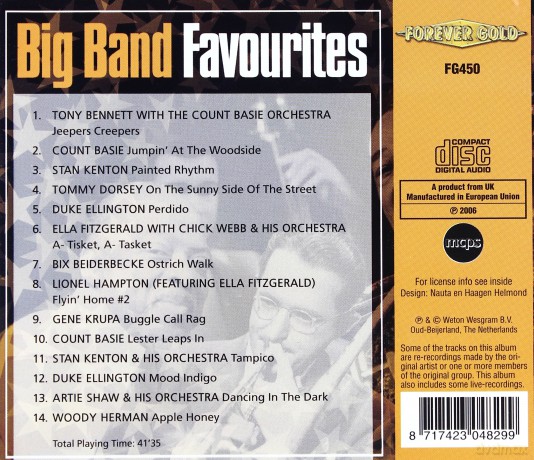 Big Band Favourites [CD]