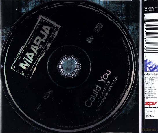 Maarja: Could You [CD]