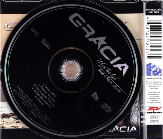 Gracia: When the last tear's been dried [CD]