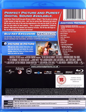 The 40 Year-Old Virgin [Blu-Ray]