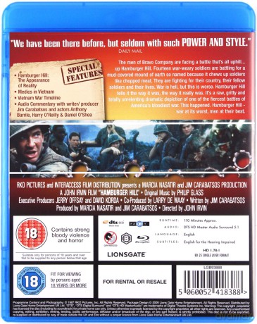 Hamburger Hill [Blu-Ray]