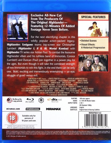 Highlander - Endgame [Blu-Ray]