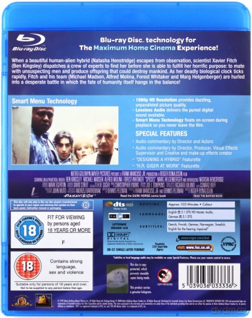 Species [Blu-Ray]