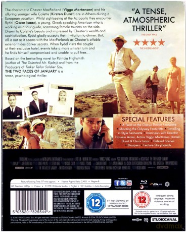 Two Faces Of January [Blu-Ray]