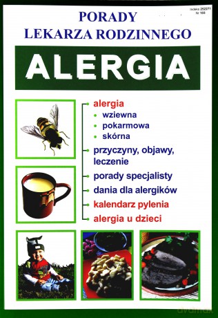 Porady lekarza rodzinnego Alergia Praca zbiorowa