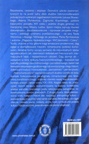 Poszukiwania, cierpienia i eksplozje. Dwanaście szkiców postromantycznych - Zbigniew Przychodniak [KSIĄŻKA]