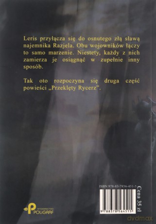 Przeklęty rycerz (Tom 2) Mroczny książę - Mateusz Rokicki [KSIĄŻKA]