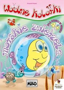 Wodne kolorki MORSKIE ZWIERZETA - Krzysztof Kopeć [KSIĄŻKA]