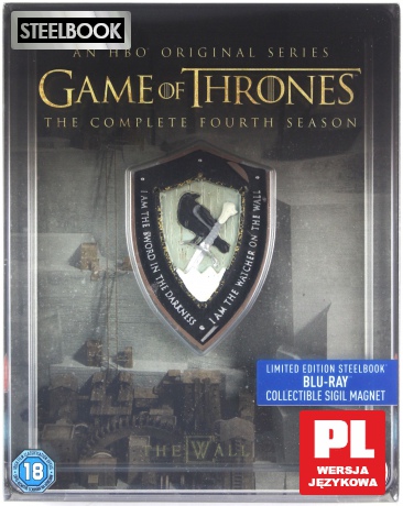 Gra o Tron Sezon 4 (Limited Edition) (steelbook) [4xBlu-Ray]