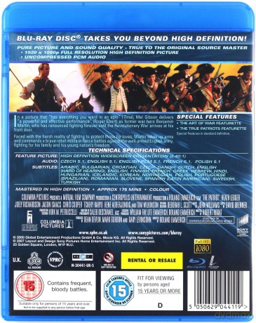 Patriota [Blu-Ray]