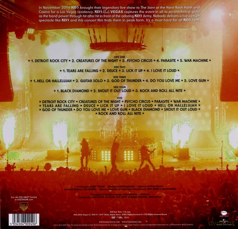 Kiss: Kiss Rocks Vegas (Limited) [BOX] [2xWinyl]+[DVD]