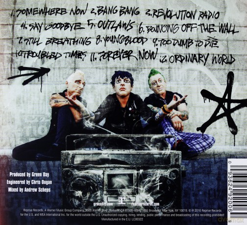 Green Day: Revolution Radio [CD]
