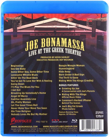 Joe Bonamassa: Live At The Greek Theatre [Blu-Ray]