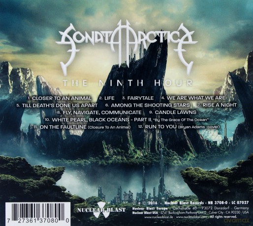 Sonata Arctica: The Ninth Hour (Limited) (digipack) [CD]