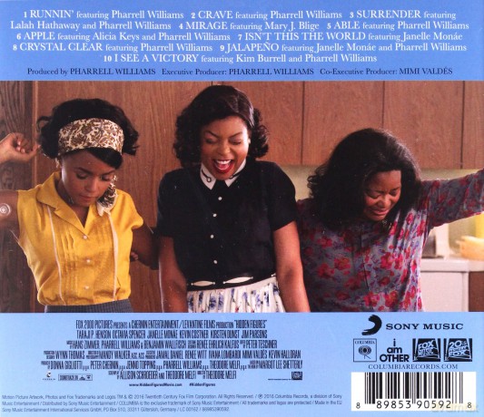 Hidden Figures soundtrack (Ukryte działania) [CD]