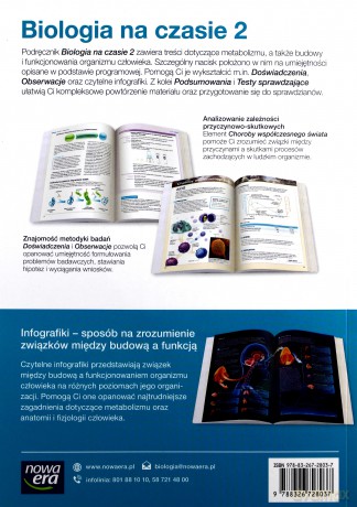 Biologia LO 2 Na czasie... Podręcznik zakres rozszerzony [KSIĄŻKA]