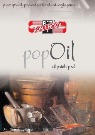 Blok Pop Oil A4/10 arkuszy 250 g
