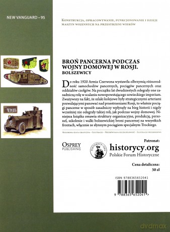 Broń pancerna podczas wojny domowej w Rosji - David Bullock [KSIĄŻKA]